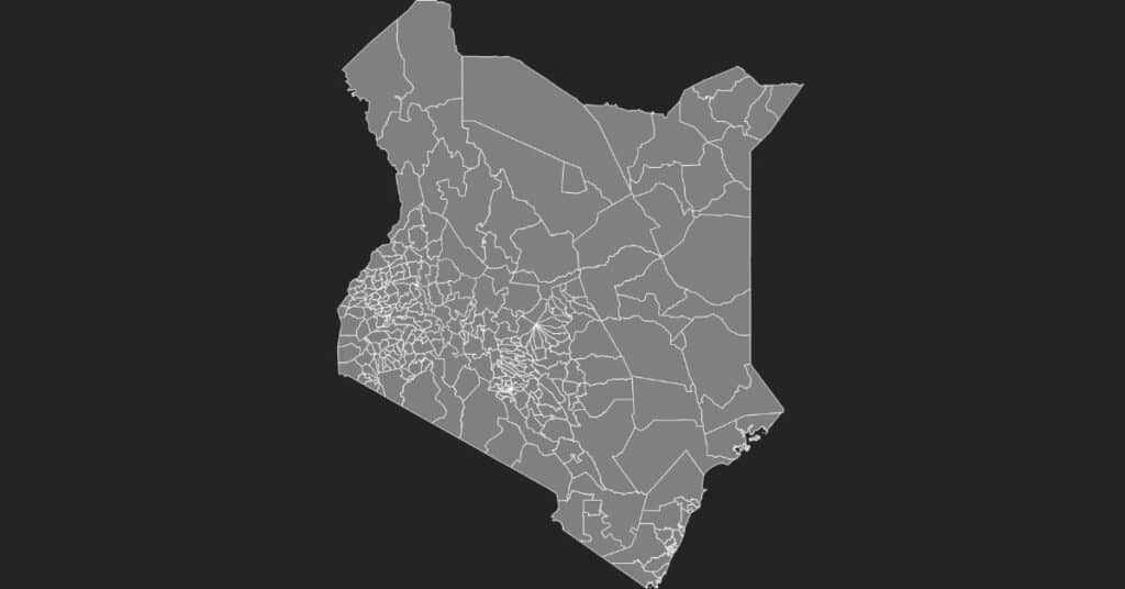 how big is kitutu west constituency in kenya